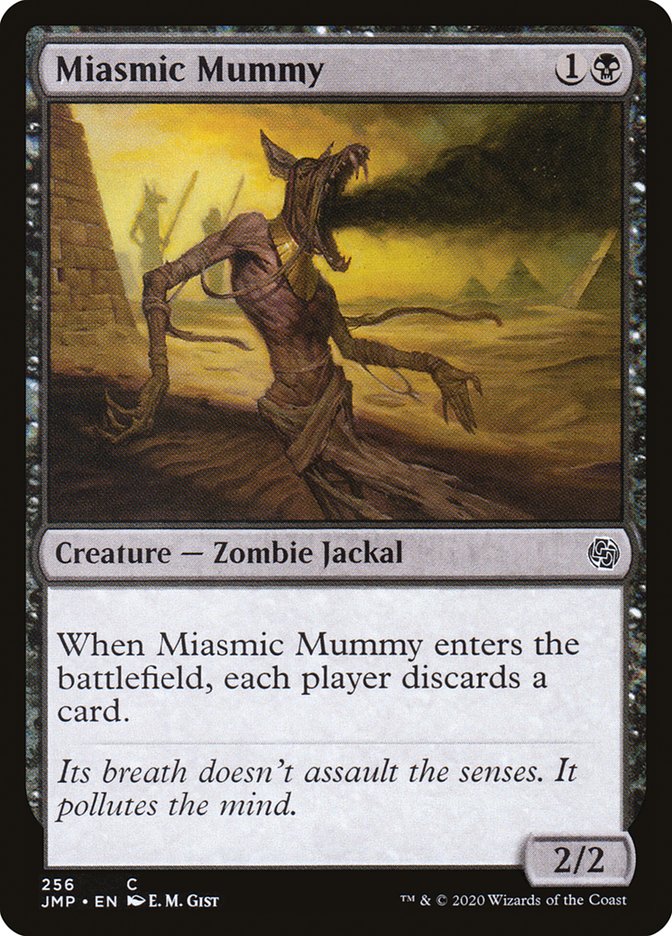 Miasmic Mummy [Jumpstart] | Golgari Games