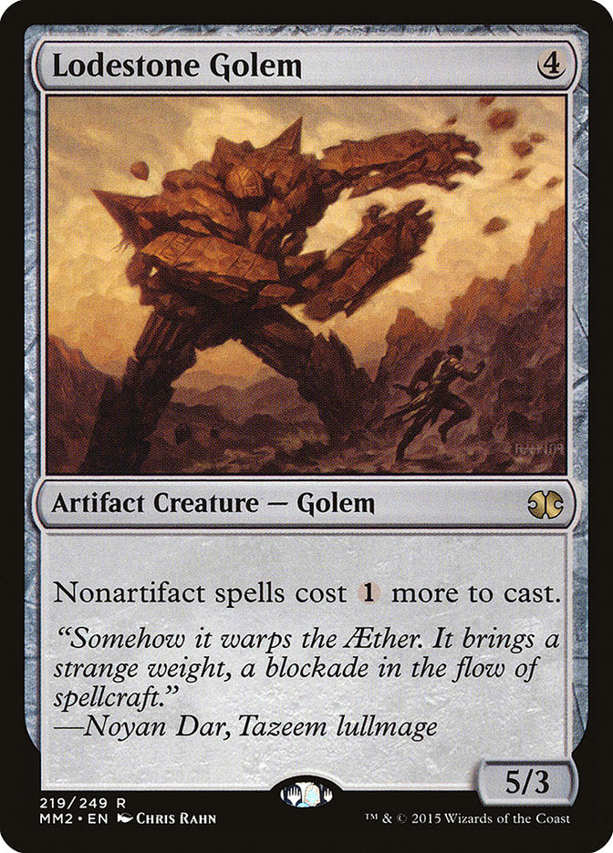 Lodestone Golem [Modern Masters 2015] | Local Legends