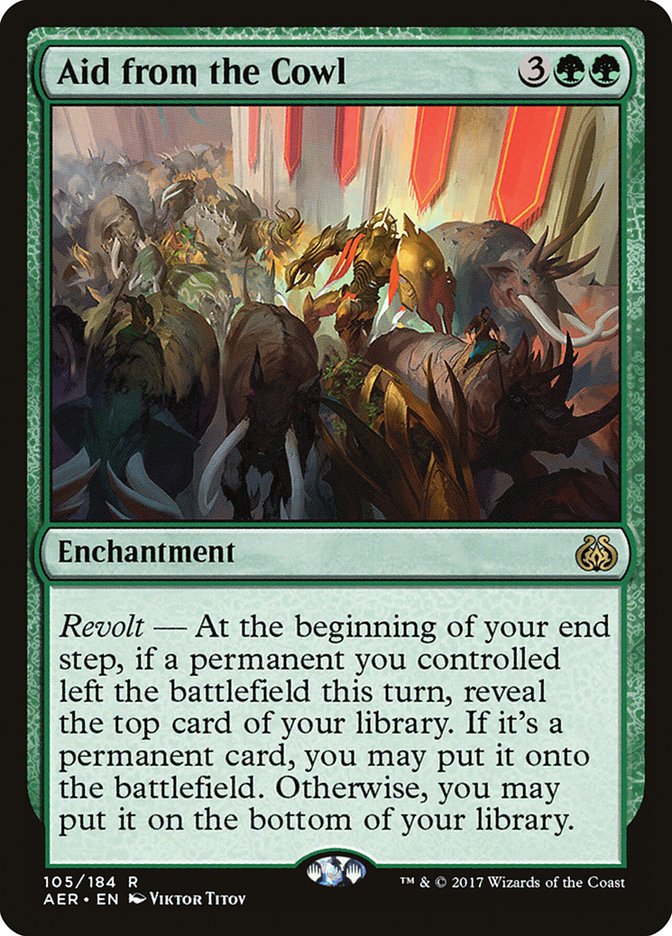 Aid from the Cowl [Aether Revolt] | Local Legends