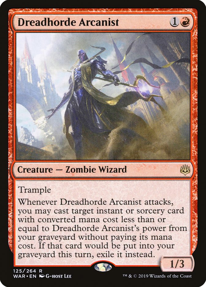 Dreadhorde Arcanist [War of the Spark] | Golgari Games