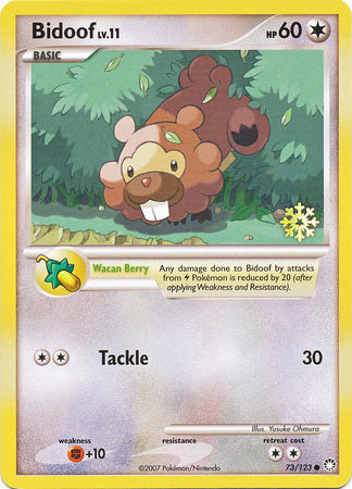 Bidoof (73/123) [Countdown Calendar Promos] | Golgari Games