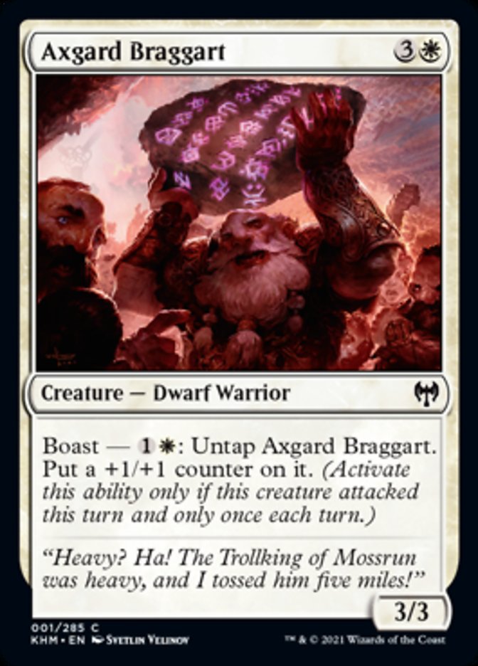 Axgard Braggart [Kaldheim] | Local Legends