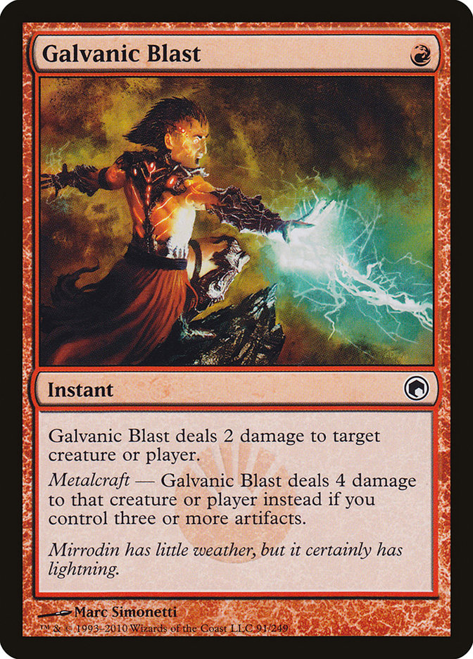 Galvanic Blast [Scars of Mirrodin] | Local Legends