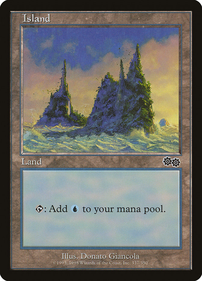 Island (337) [Urza's Saga] | Golgari Games