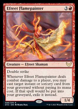Efreet Flamepainter [Strixhaven: School of Mages] | Local Legends