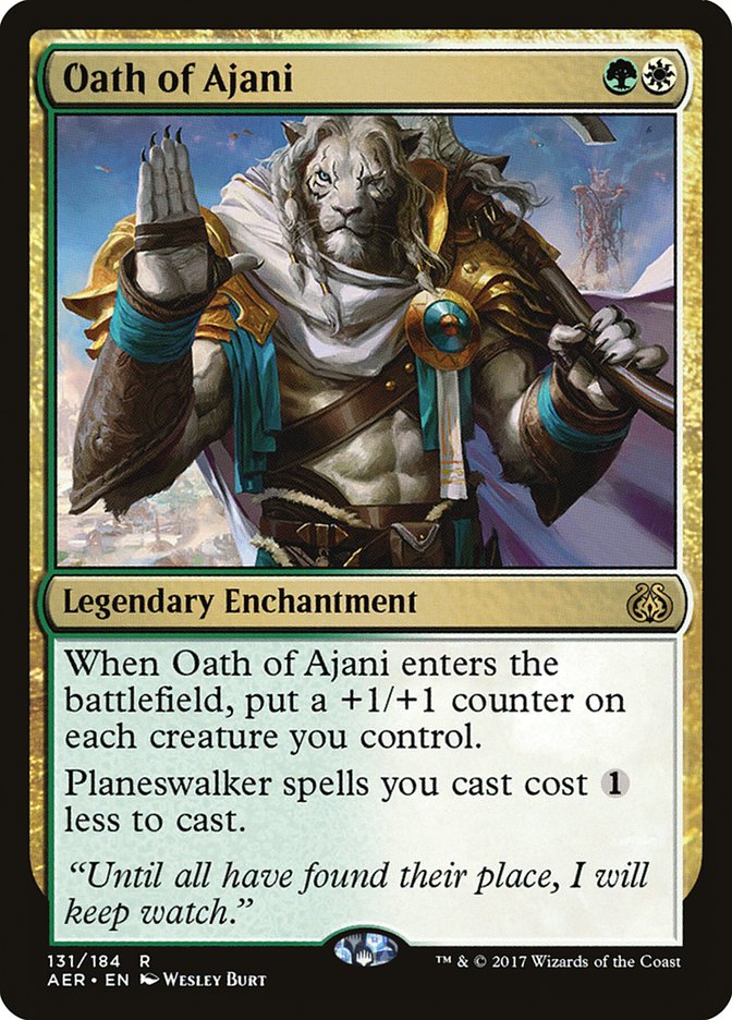Oath of Ajani [Aether Revolt] | Local Legends