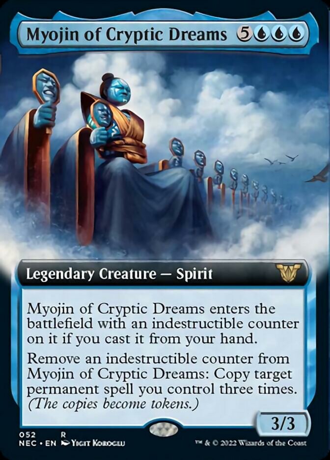 Myojin of Cryptic Dreams (Extended Art) [Kamigawa: Neon Dynasty Commander] | Golgari Games