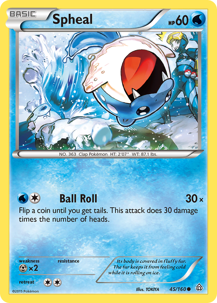 Spheal (45/160) [XY: Primal Clash] | Golgari Games