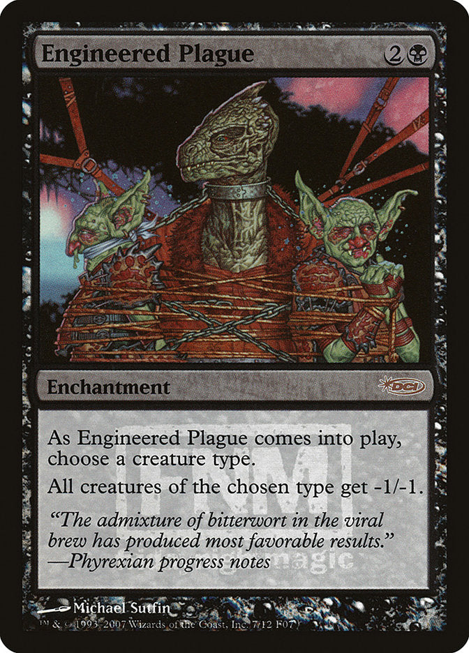 Engineered Plague [Friday Night Magic 2007] | Golgari Games