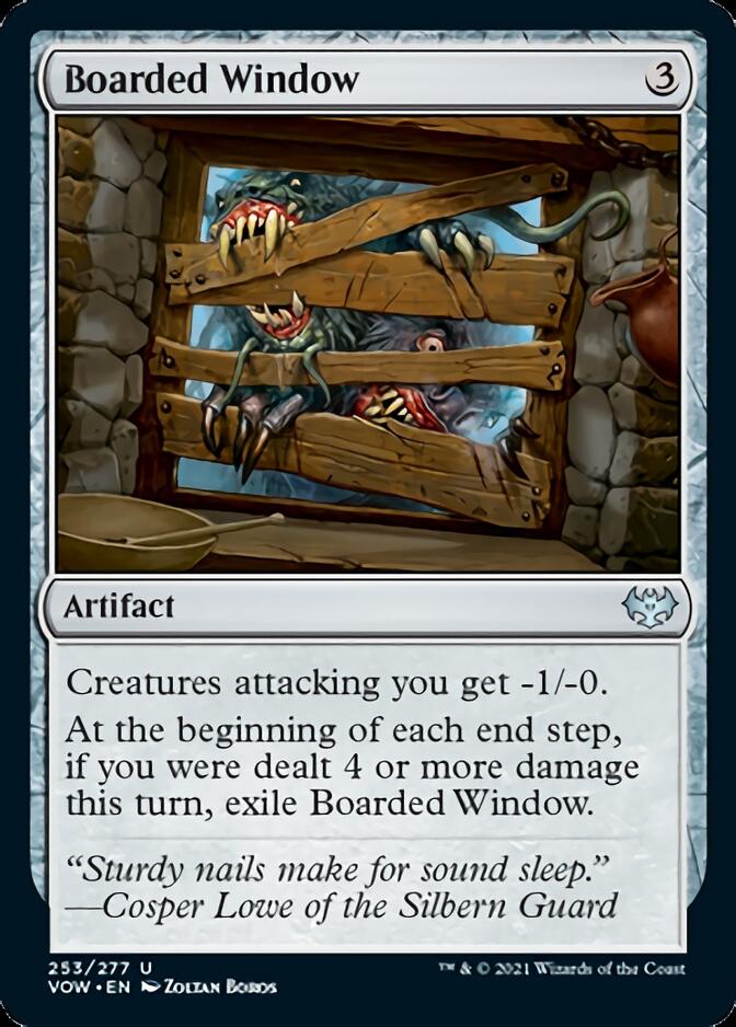 Boarded Window [Innistrad: Crimson Vow] | Golgari Games