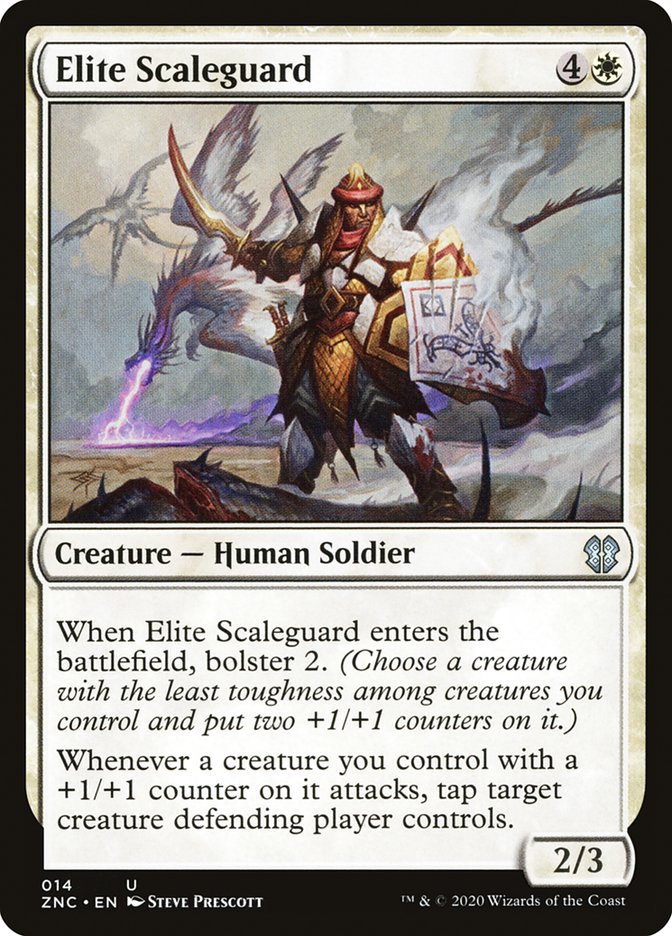 Elite Scaleguard [Zendikar Rising Commander] | Golgari Games