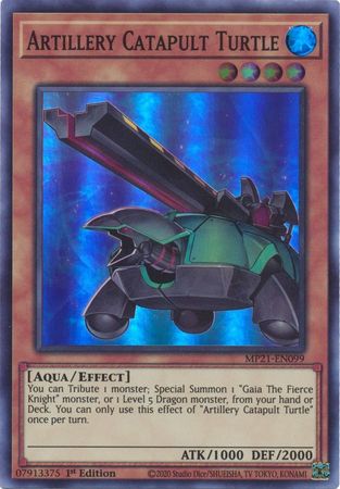 Artillery Catapult Turtle [MP21-EN099] Super Rare | Golgari Games