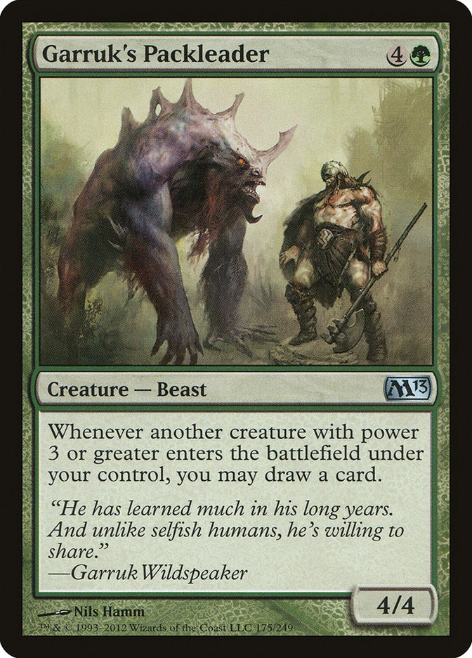 Garruk's Packleader [Magic 2013] | Local Legends
