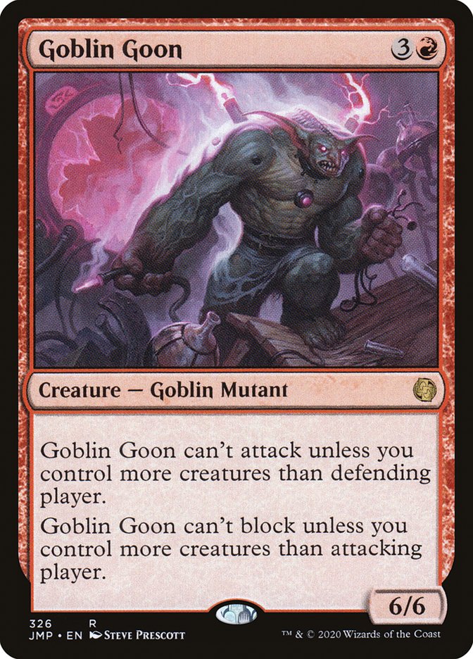 Goblin Goon [Jumpstart] | Golgari Games