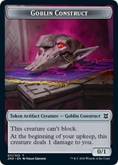 Goblin Construct // Illusion Double-sided Token [Zendikar Rising Tokens] | Golgari Games