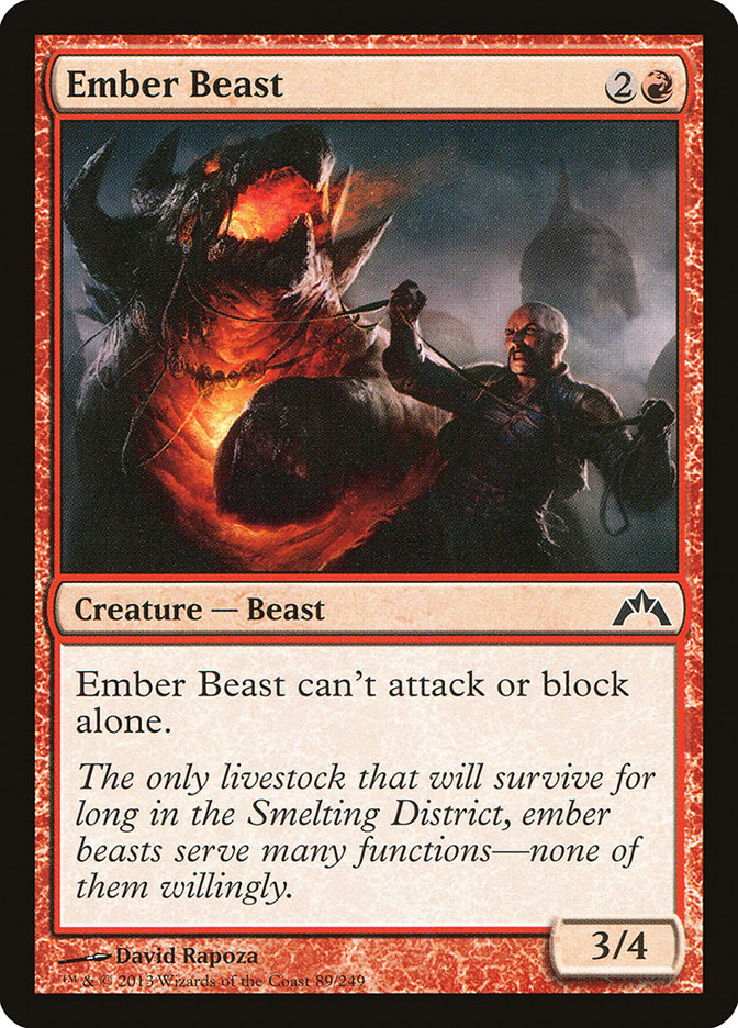 Ember Beast [Gatecrash] | Local Legends