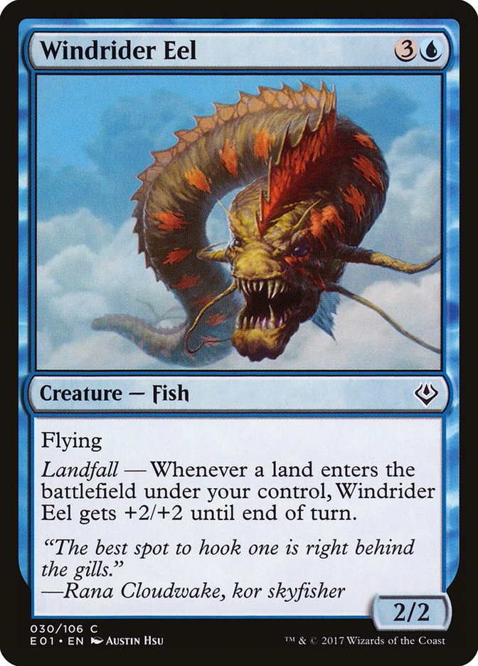 Windrider Eel [Archenemy: Nicol Bolas] | Local Legends