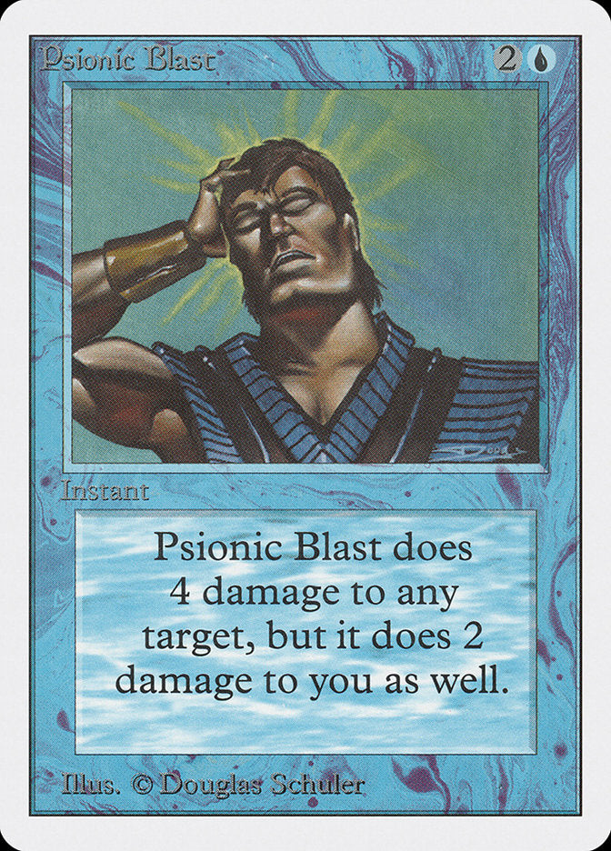 Psionic Blast [Unlimited Edition] | Golgari Games