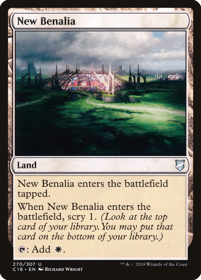 New Benalia [Commander 2018] | Local Legends