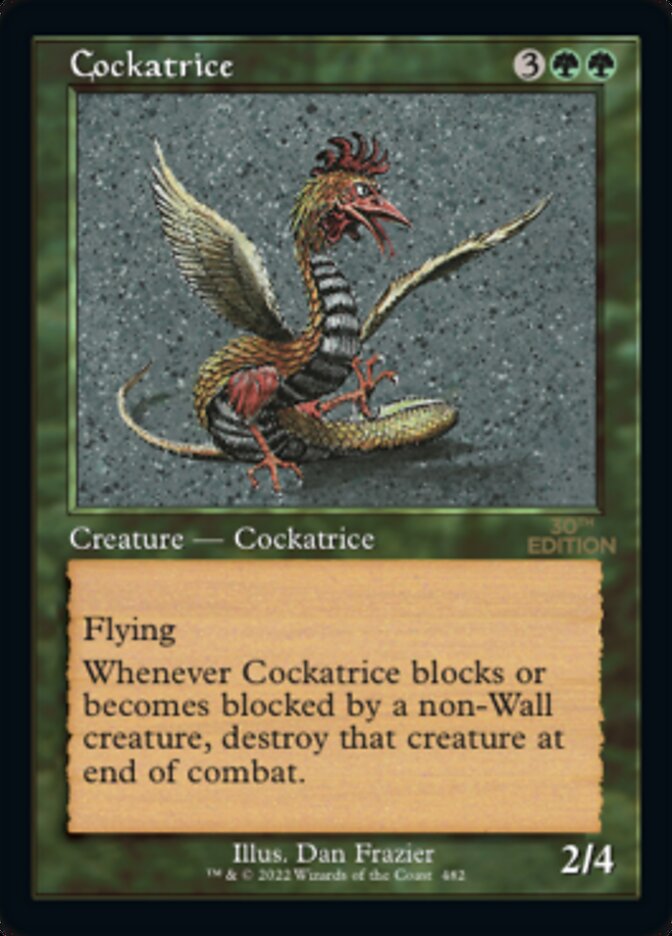 Cockatrice (Retro) [30th Anniversary Edition] | Local Legends