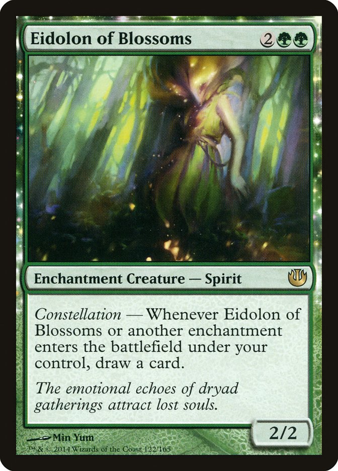 Eidolon of Blossoms [Journey into Nyx] | Golgari Games