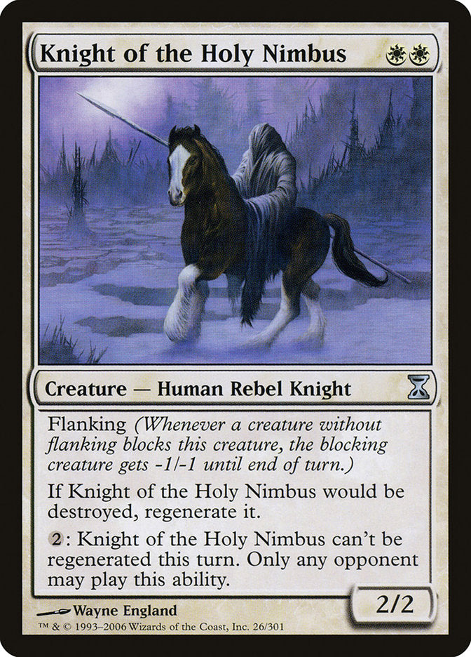 Knight of the Holy Nimbus [Time Spiral] | Local Legends