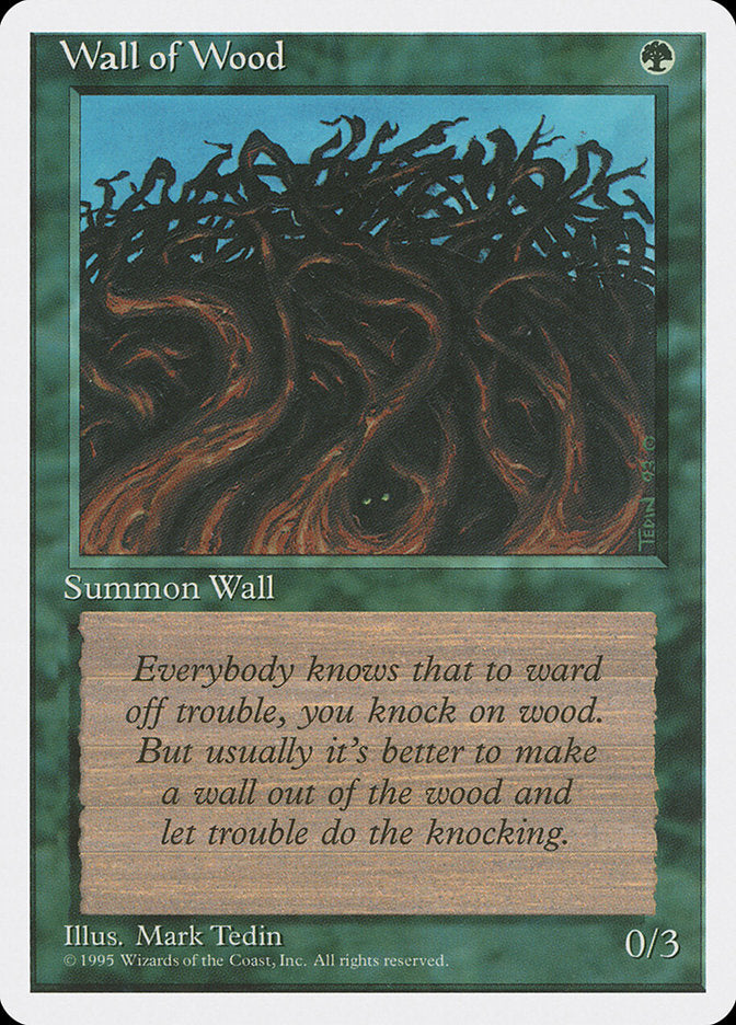 Wall of Wood [Fourth Edition] | Local Legends