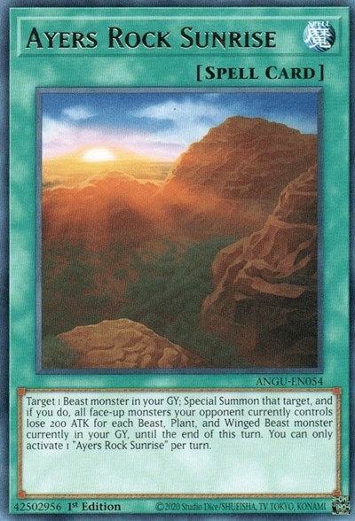 Ayers Rock Sunrise (Rare) [ANGU-EN054] Rare | Golgari Games