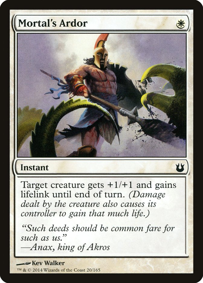 Mortal's Ardor [Born of the Gods] | Local Legends