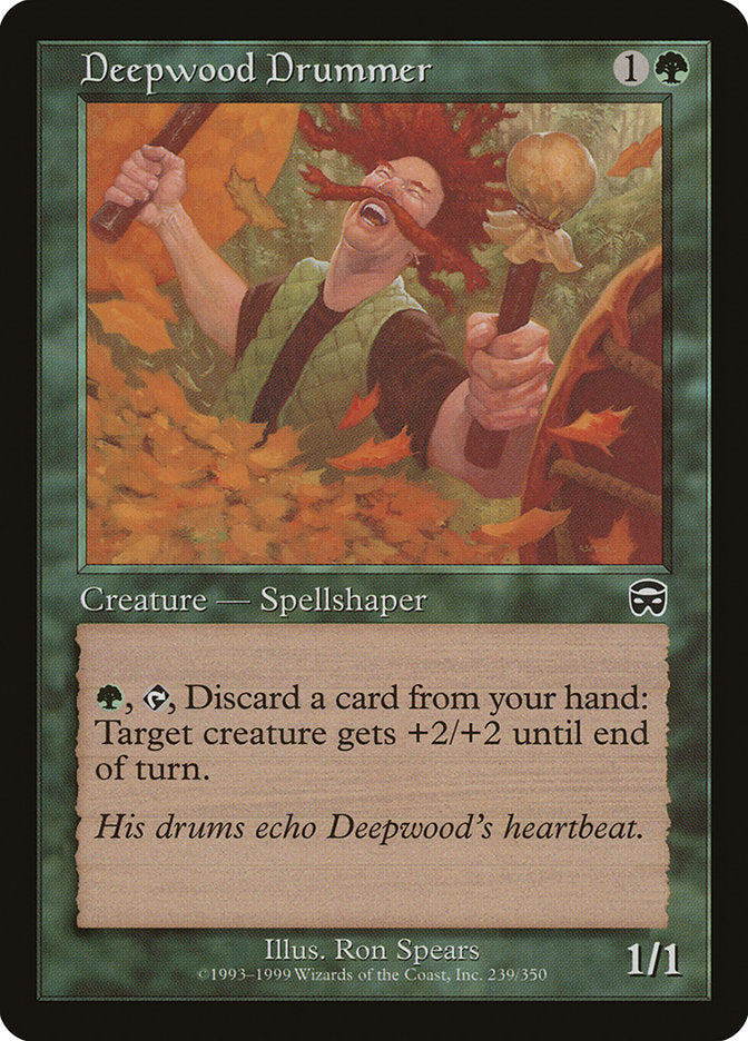 Deepwood Drummer [Mercadian Masques] | Golgari Games