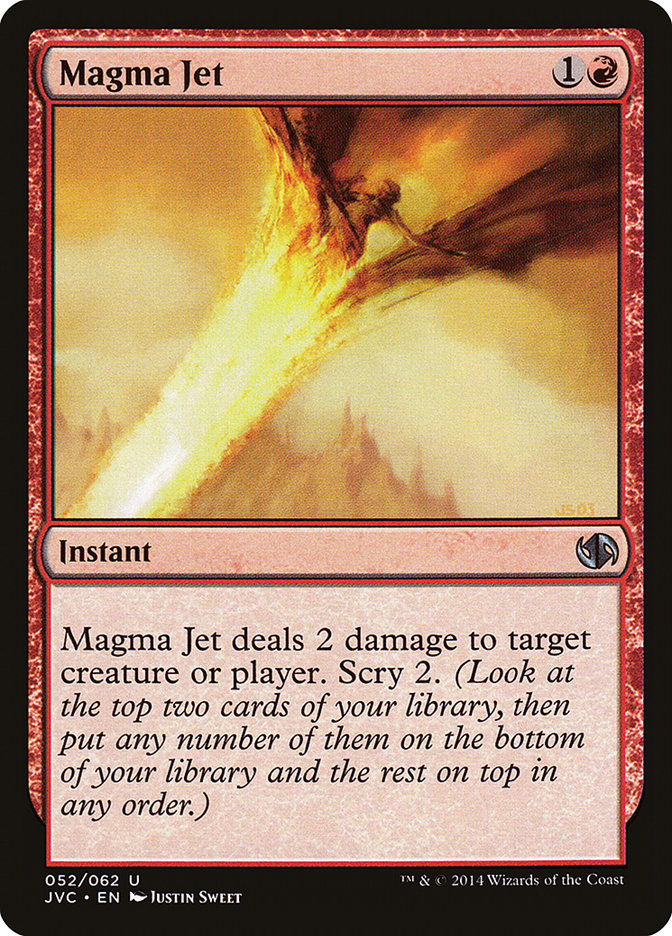 Magma Jet [Duel Decks Anthology] | Local Legends
