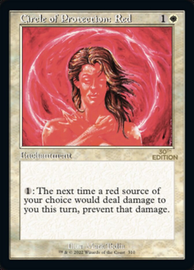 Circle of Protection: Red (Retro) [30th Anniversary Edition] | Local Legends