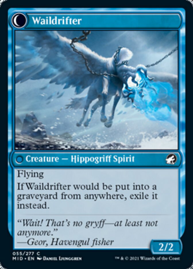 Galedrifter // Waildrifter [Innistrad: Midnight Hunt] | Golgari Games