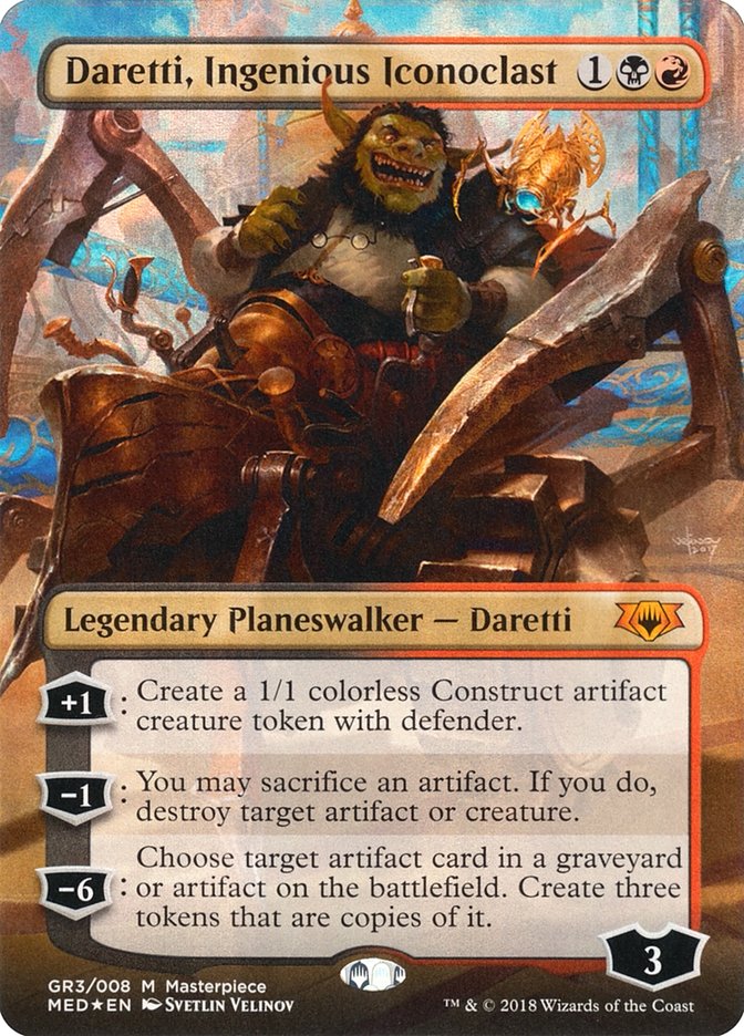 Daretti, Ingenious Iconoclast [Mythic Edition] | Golgari Games