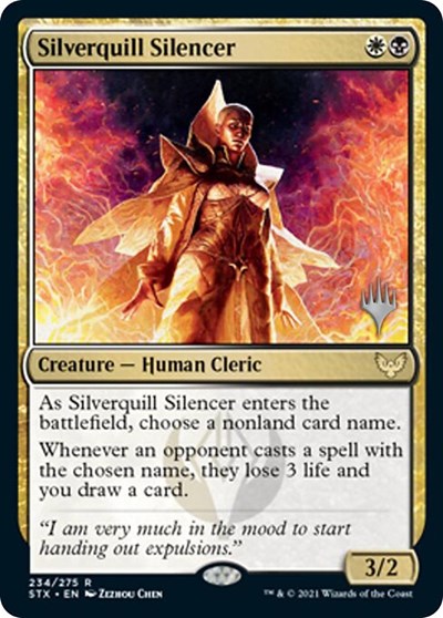 Silverquill Silencer (Promo Pack) [Strixhaven: School of Mages Promos] | Local Legends