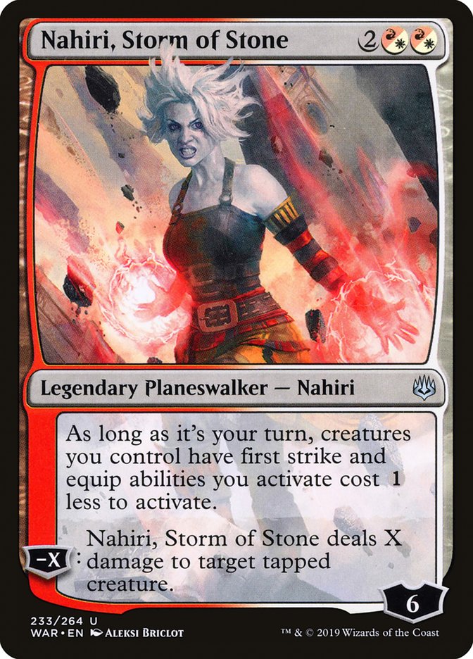 Nahiri, Storm of Stone [War of the Spark] | Golgari Games