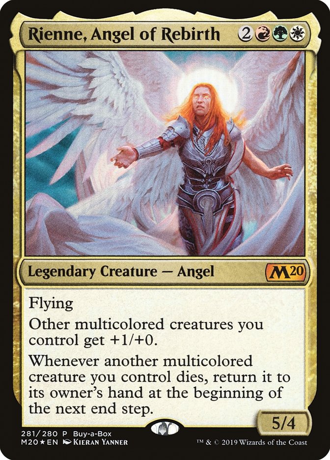 Rienne, Angel of Rebirth (Buy-A-Box) [Core Set 2020] | Local Legends