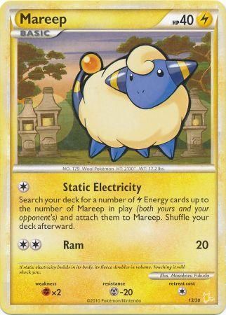 Mareep (13/30) [HeartGold & SoulSilver: Trainer Kit - Raichu] | Golgari Games