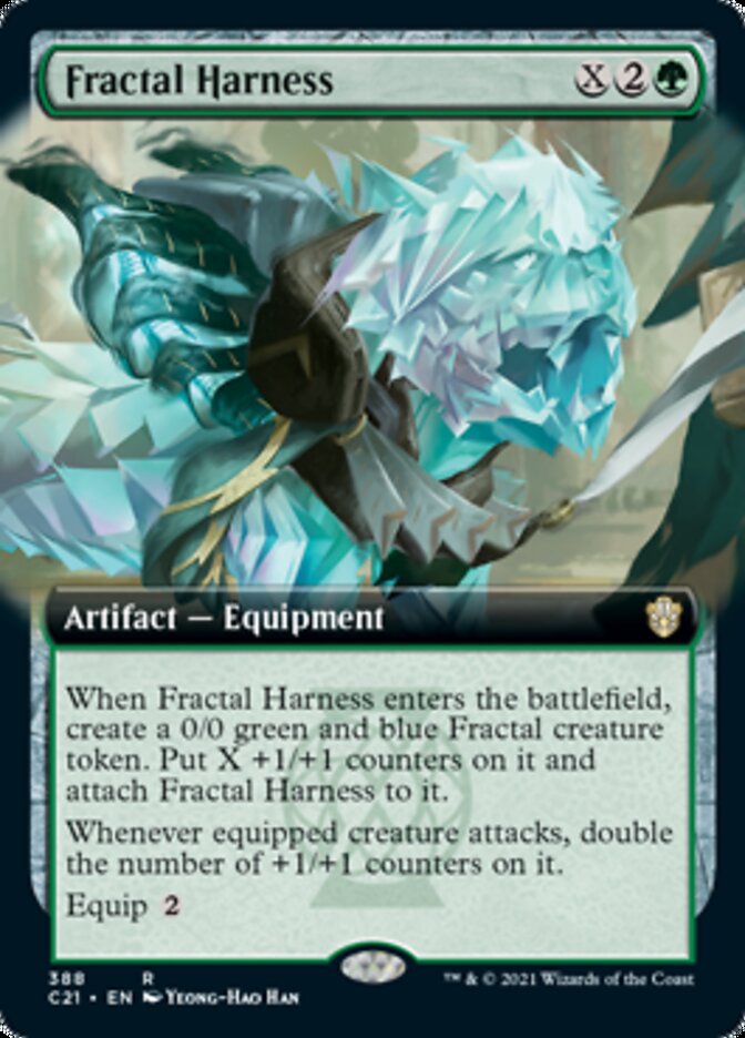 Fractal Harness (Extended Art) [Commander 2021] | Local Legends