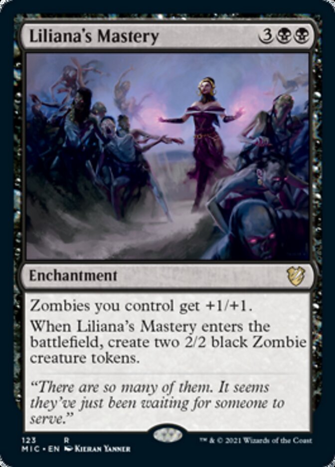 Liliana's Mastery [Innistrad: Midnight Hunt Commander] | Golgari Games