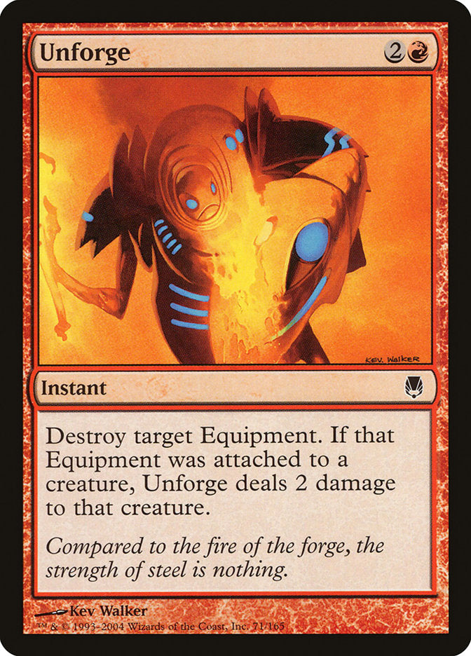 Unforge [Darksteel] | Local Legends