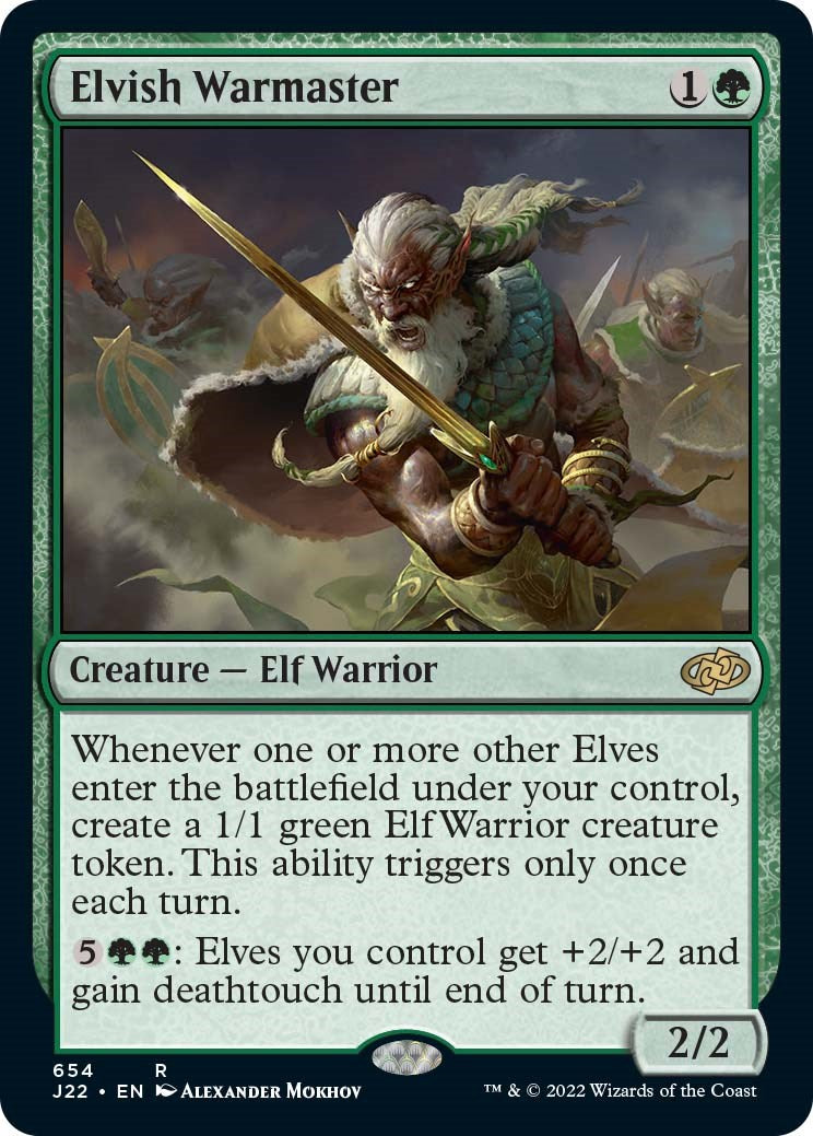 Elvish Warmaster [Jumpstart 2022] | Local Legends