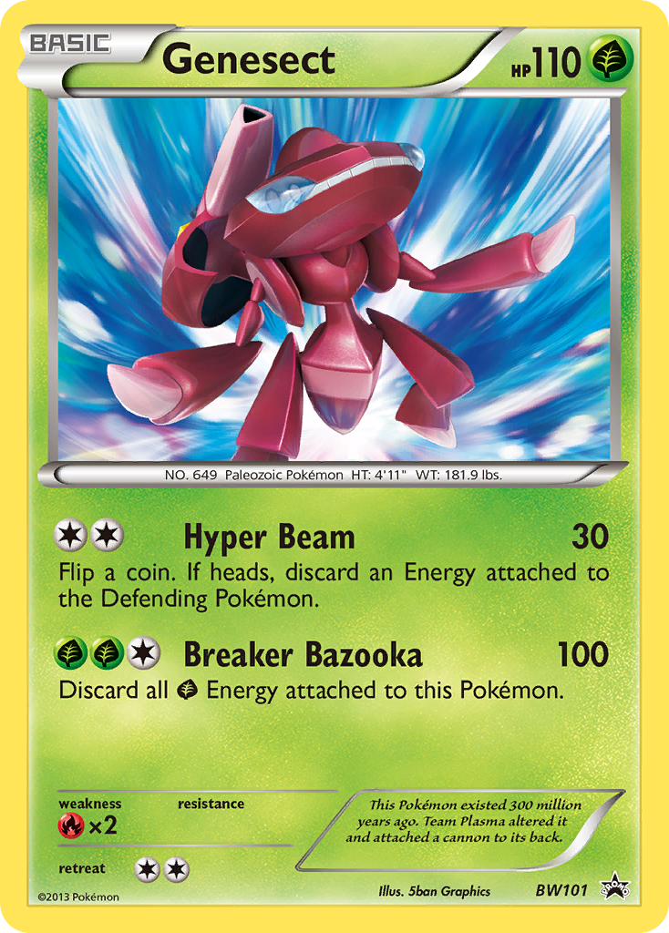 Genesect (BW101) [Black & White: Black Star Promos] | Golgari Games