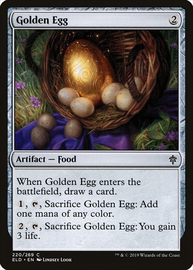 Golden Egg [Throne of Eldraine] | Golgari Games