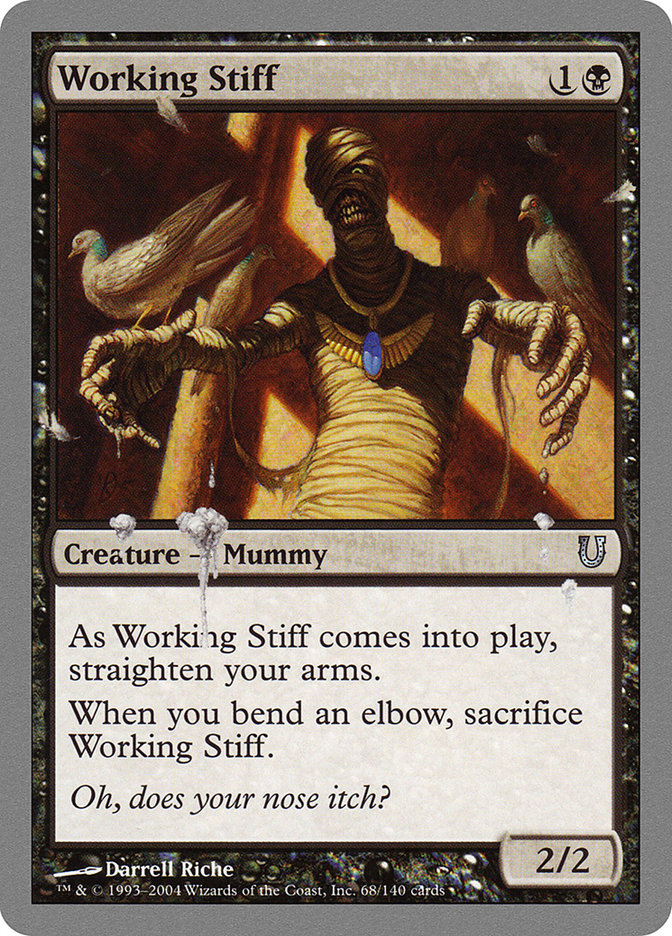 Working Stiff [Unhinged] | Golgari Games