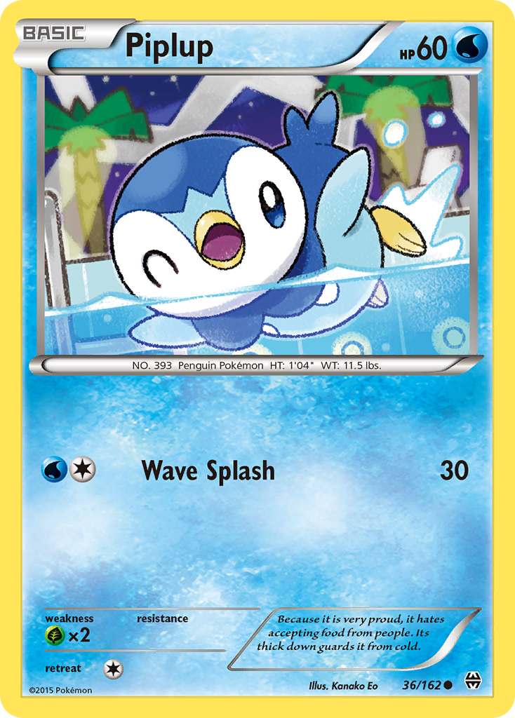 Piplup (36/162) [XY: BREAKthrough] | Golgari Games