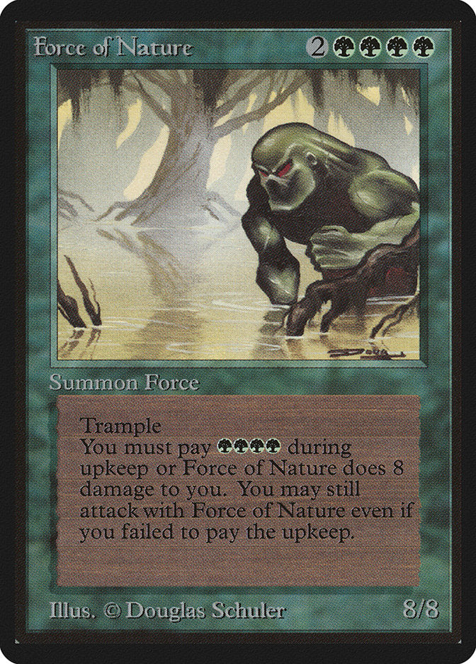 Force of Nature [Beta Edition] | Golgari Games