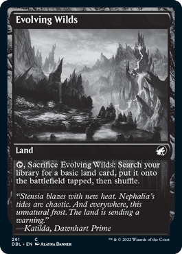 Evolving Wilds (261) [Innistrad: Double Feature] | Golgari Games