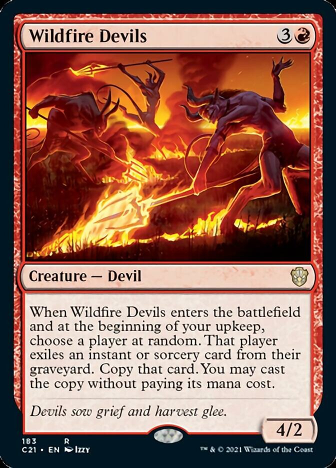 Wildfire Devils [Commander 2021] | Local Legends