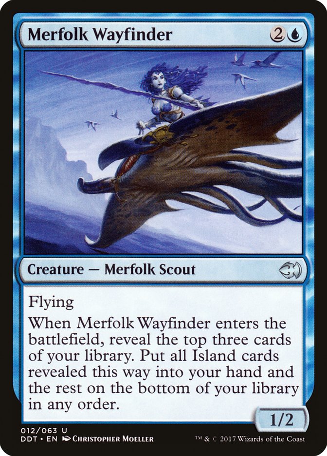 Merfolk Wayfinder [Duel Decks: Merfolk vs. Goblins] | Golgari Games